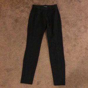 Skinny black dress pants